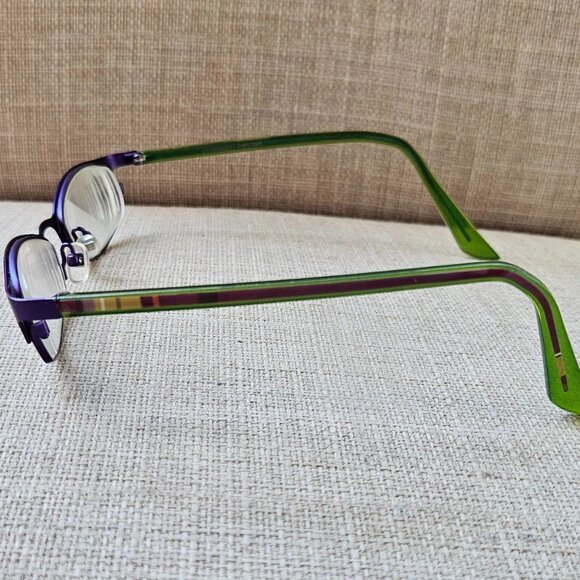 Prodesign Denmark Women Eyeglasses Frame C3831 Purple/Green 50[]19 135 Glasses - Picture 9 of 13